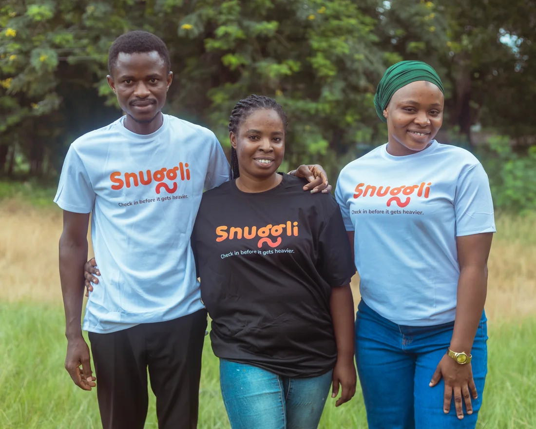 Members of the Snuggli Health community outreach team